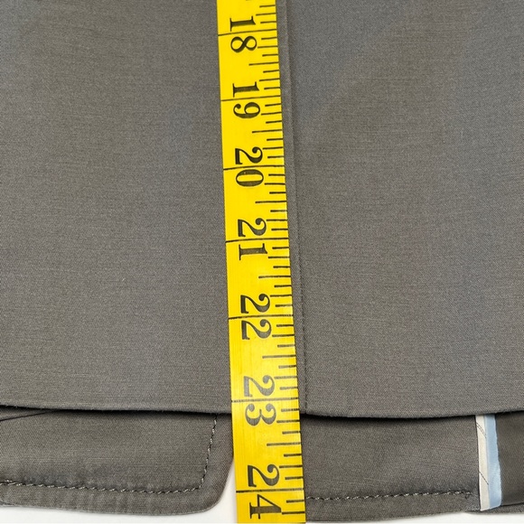 Banana Republic⎮Blazer with button flap pockets⎮Grey Stretch Cotton⎮10 - Picture 14 of 16